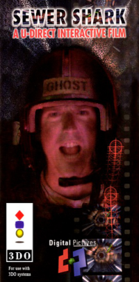 Sewer Shark 3DO  box art